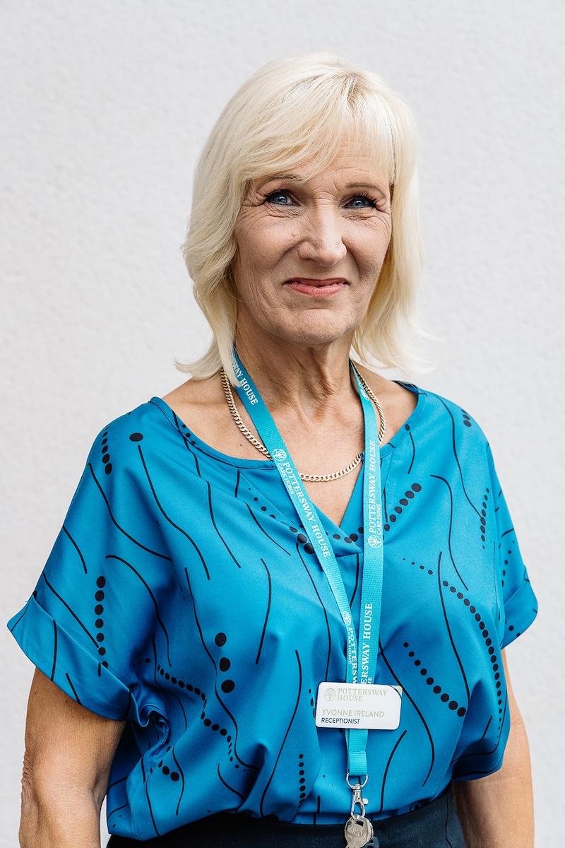 yvonne ireland our receptionist