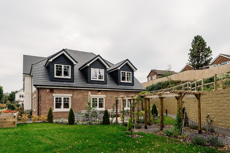 exterior view of our home