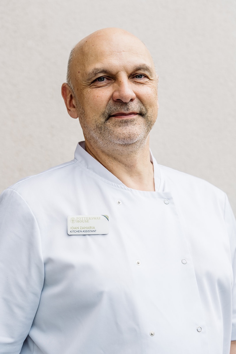 Ioan one of our kitchen assistants