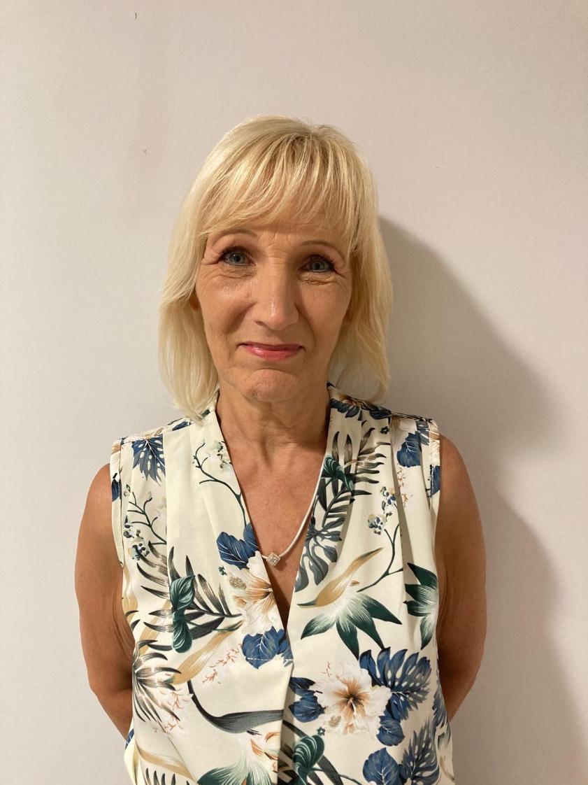 lady looking at camera for staff photo